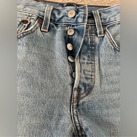 Levi’s Women’s Premium 501 Skinny Filiforme Jeans – Size 24 - Picture 9 of 14